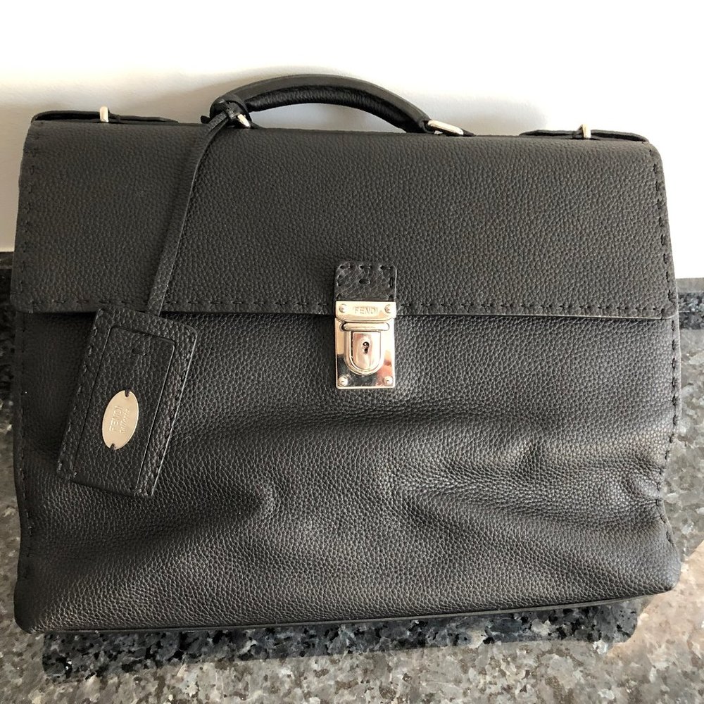 Fendi Breifcase Selleria calf/leather